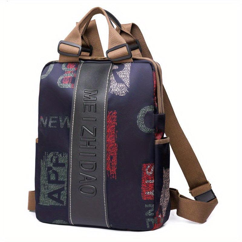 Ethnic Style Large Capacity Backpack Casual Travel Outing Bag