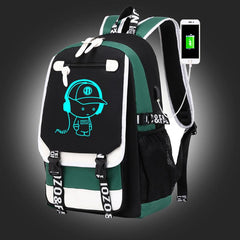 Cartoon Astronaut Student Backpack for School Life