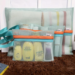 4pcs Multifunctional Travel Storage Bags Grid Finishing Bags
