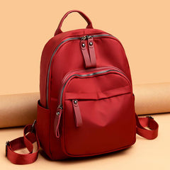 Versatile Casual Oxford Cloth Schoolbag Travel Backpack For Women Men
