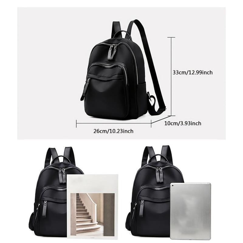 Versatile Casual Oxford Cloth Schoolbag Travel Backpack For Women Men