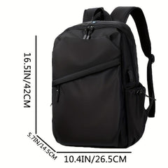 Large Capacity Backpack For Men's Travel Style