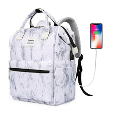 LOKASS Laptop Backpack 17.3 Inch Waterproof Business Travel Backpack