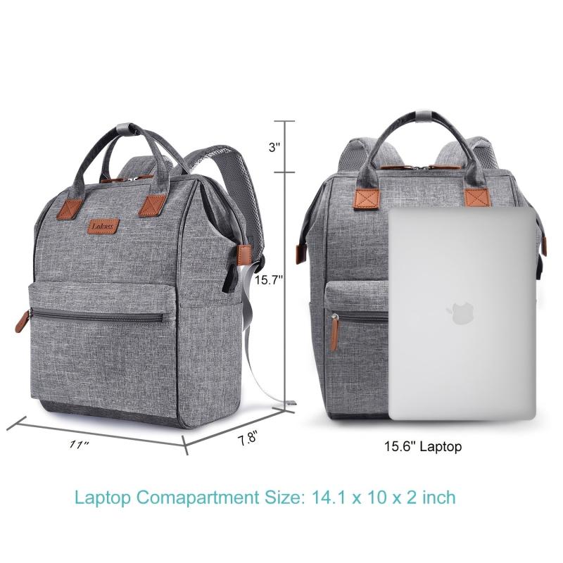 LOKASS Laptop Backpack 17.3 Inch Waterproof Business Travel Backpack