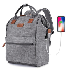 LOKASS Laptop Backpack 17.3 Inch Waterproof Business Travel Backpack