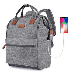 LOKASS Laptop Backpack 17.3 Inch Waterproof Business Travel Backpack