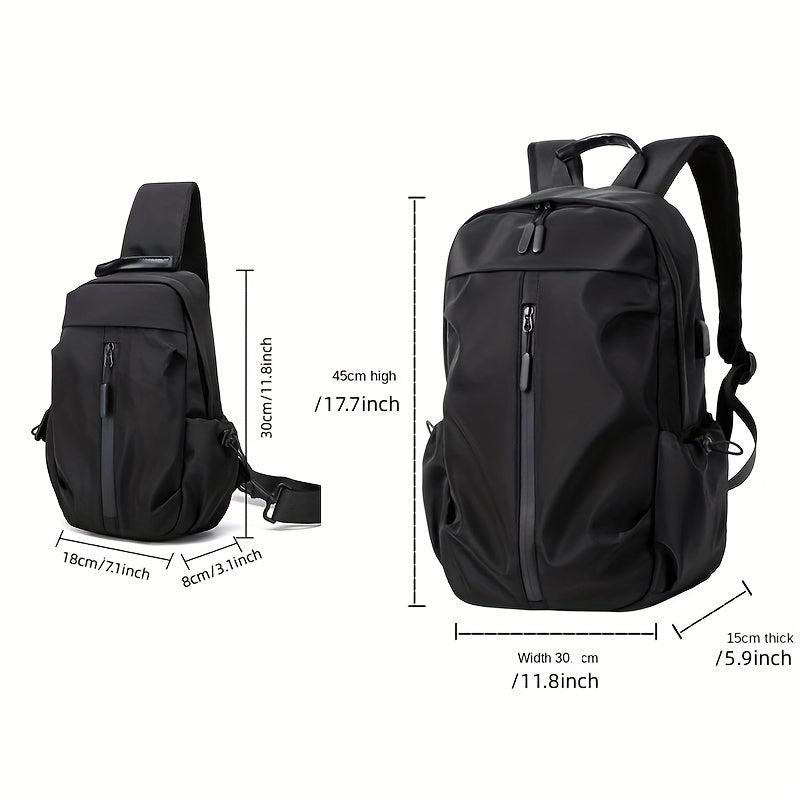 Outdoor Lightweight Travel Chest Bag Shoulder Bag Messenger Bag