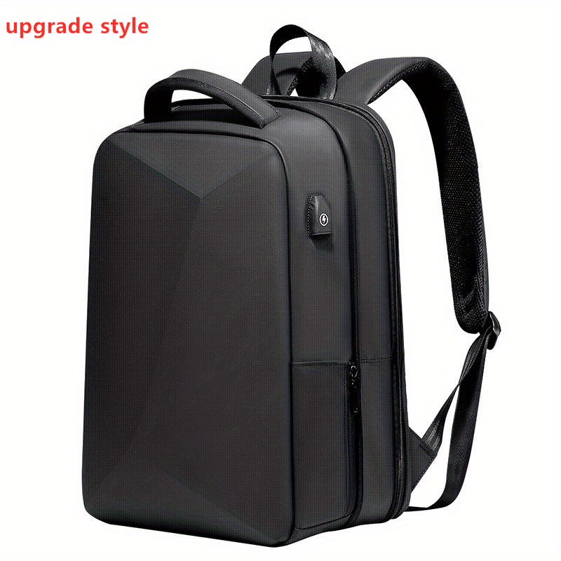 Large Capacity Casual Backpack USB Charging Port Travel Business Bag