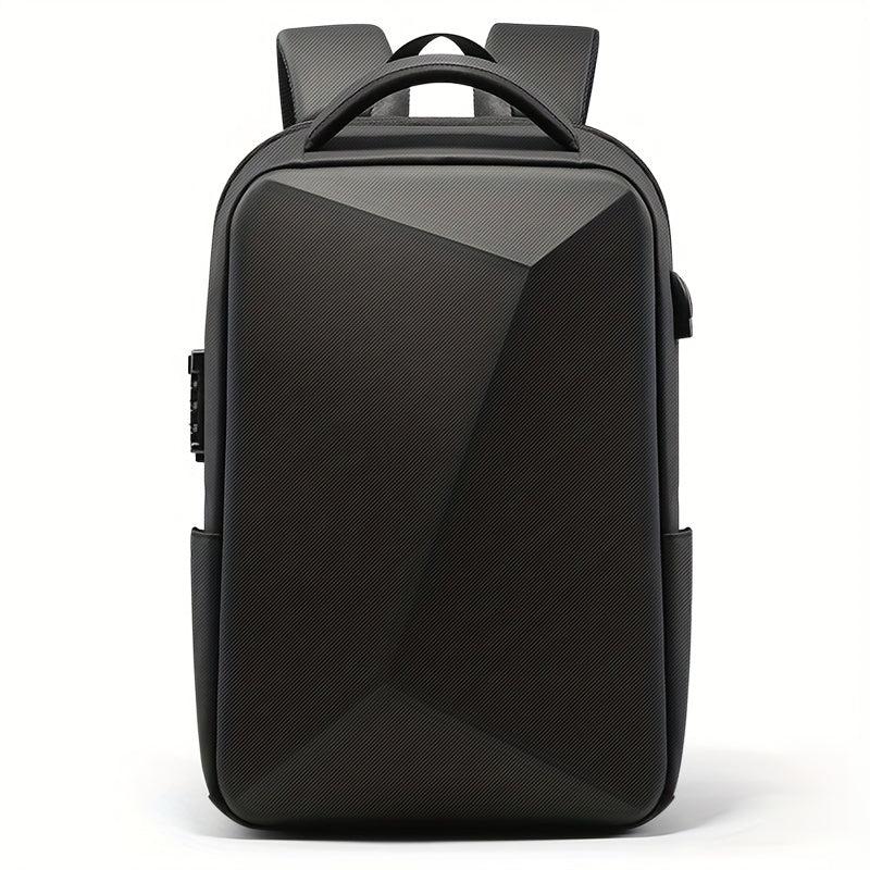 Large Capacity Casual Backpack USB Charging Port Travel Business Bag