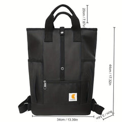 Vintage Retro Backpack For Men And Women Large Capacity Schoolbag Travel Bag