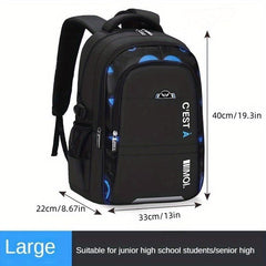 Waterproof Children's Bookbag Boys Schoolbag Glow In The Dark Backpack