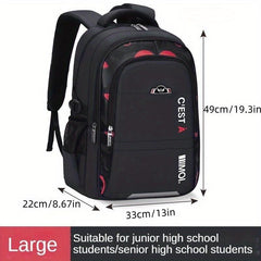 Waterproof Children's Bookbag Boys Schoolbag Glow In The Dark Backpack