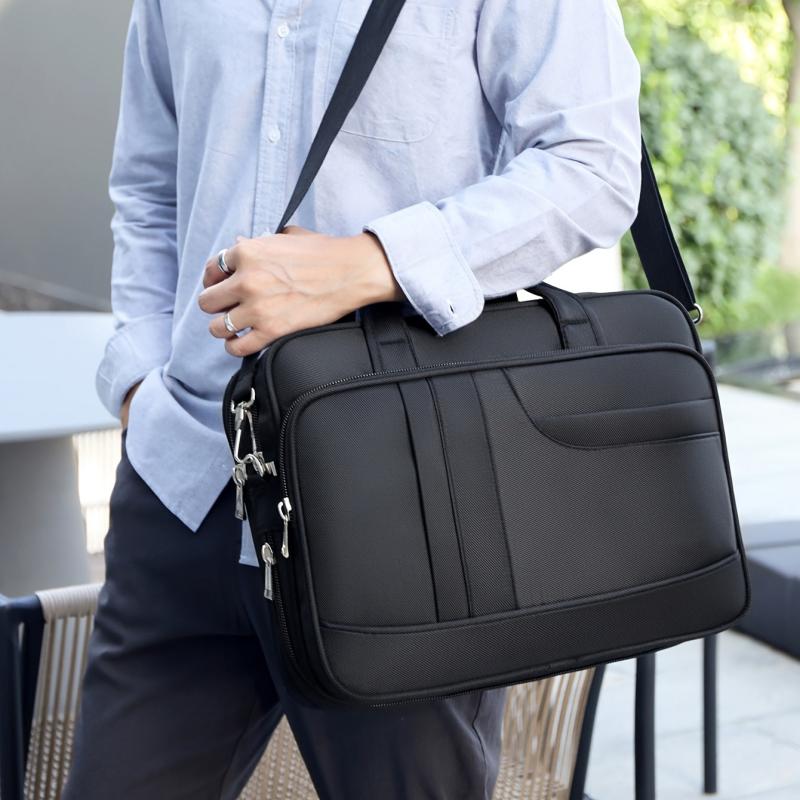Large Capacity Shoulder Bag Men's Computer Briefcase