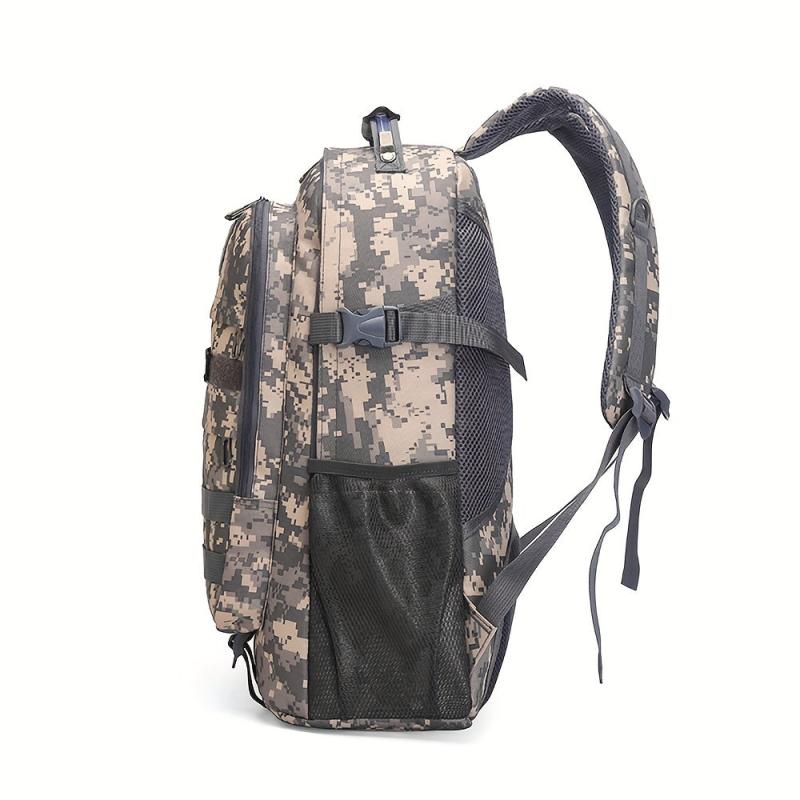 Camouflage Hiking Backpack Large Capacity Waterproof Travel Bag
