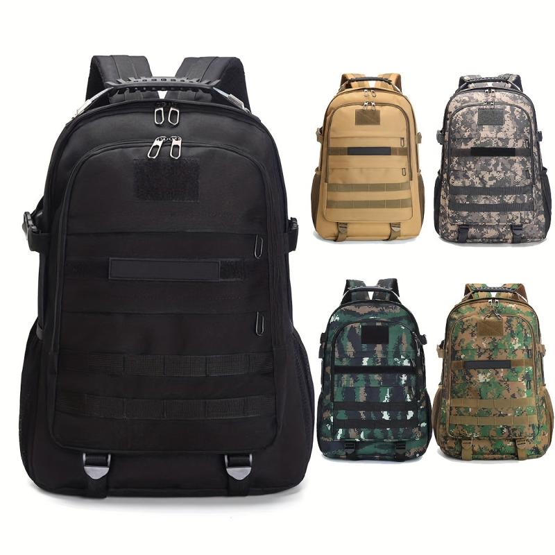 Camouflage Hiking Backpack Large Capacity Waterproof Travel Bag