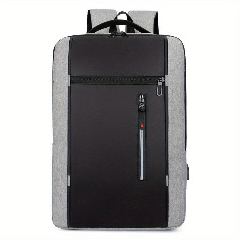 Men's Backpack With USB Charging Port Lightweight Stylish Laptop Backpack
