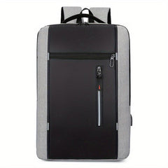 Men's Backpack With USB Charging Port Lightweight Stylish Laptop Backpack
