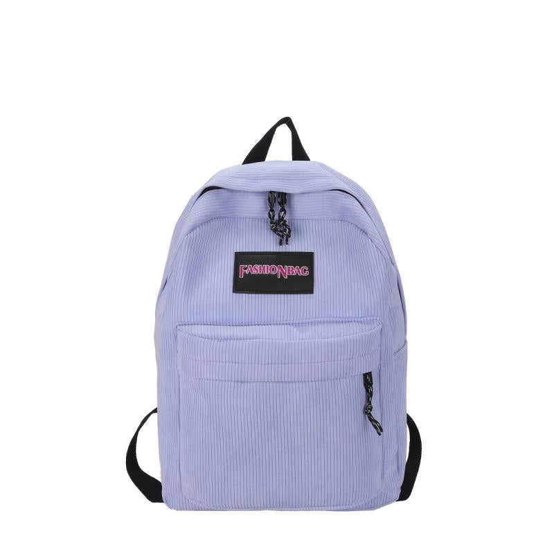 Large Capacity Canvas Travel Backpack for School Student