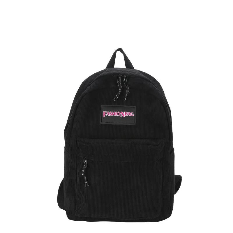 Large Capacity Canvas Travel Backpack for School Student