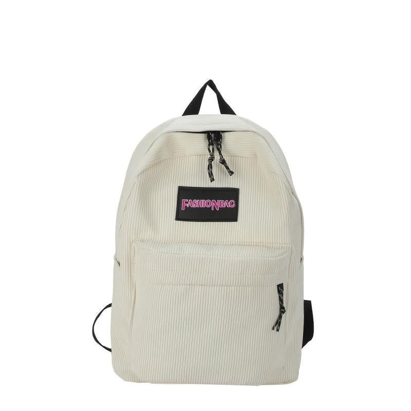 Large Capacity Canvas Travel Backpack for School Student
