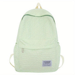 Pleated Backpack Women's Lightweight Travel Commuter Students Backpack