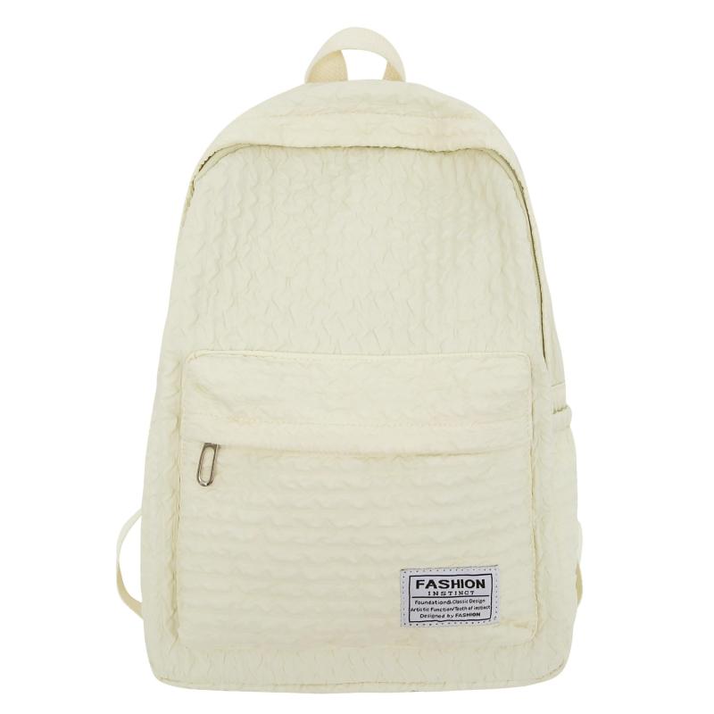 Pleated Backpack Women's Lightweight Travel Commuter Students Backpack