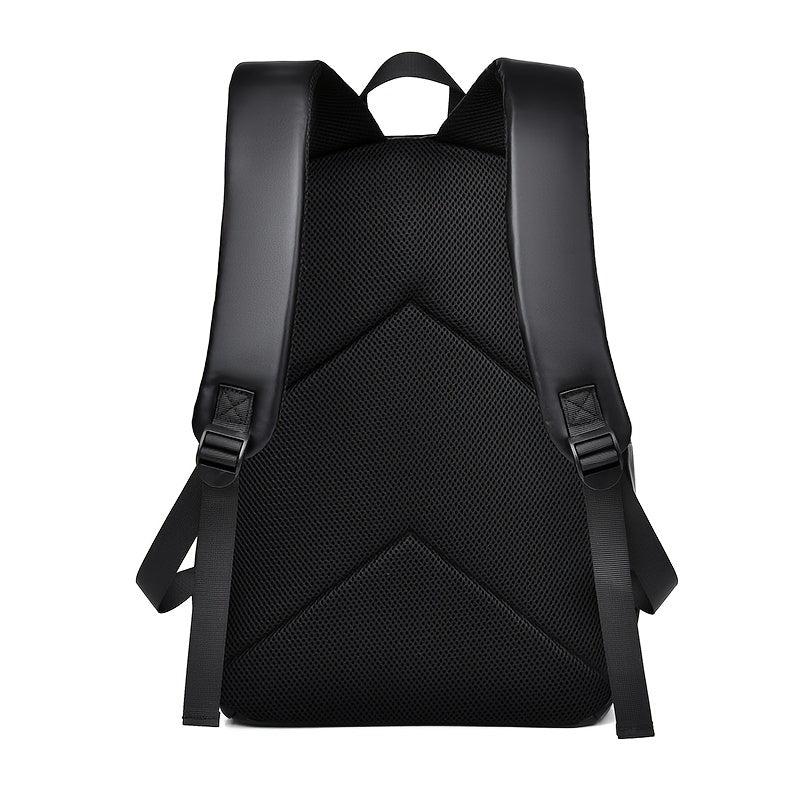 Large Capacity PU Leather Shoulder Backpack