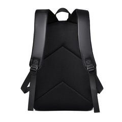 Large Capacity PU Leather Shoulder Backpack