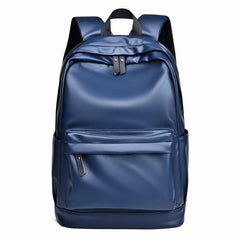 Large Capacity PU Leather Shoulder Backpack