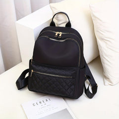 Argyle Quilting Backpack Casual Travel Commuting Backpack