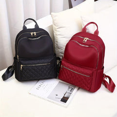 Argyle Quilting Backpack Casual Travel Commuting Backpack