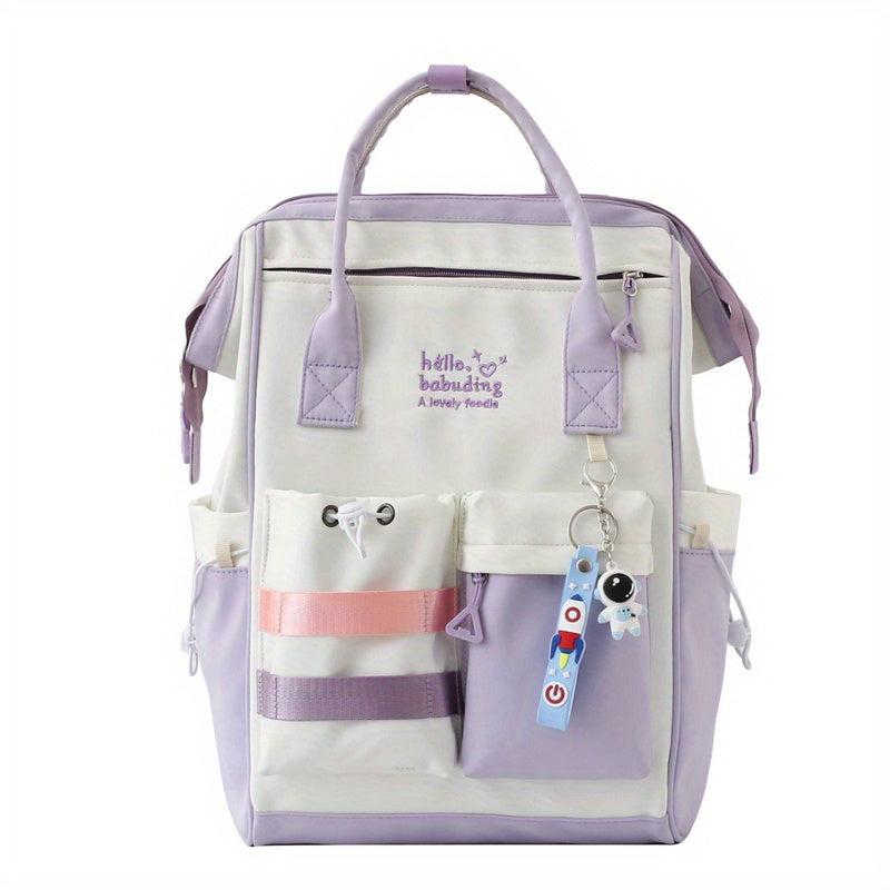 Wear resistant Waterproof Schoolbag for High School Students