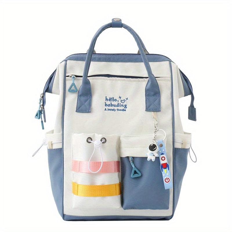 Wear resistant Waterproof Schoolbag for High School Students