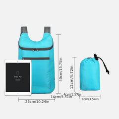 20L Waterproof Foldable Outdoor Backpack for Camping Hiking Traveling