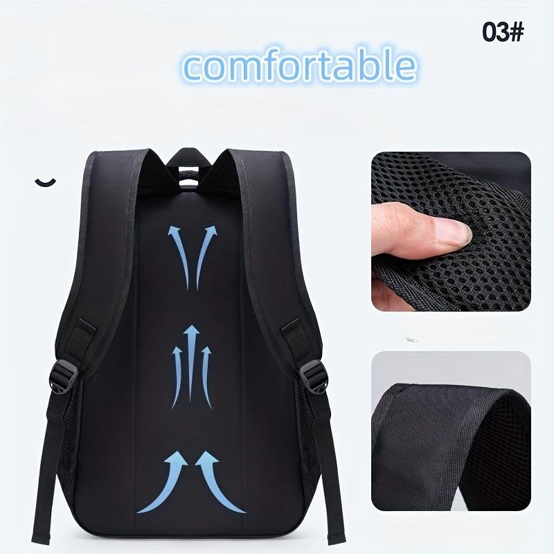 Wear Resistant Large Capacity Backpack for Travel Laptop School Bag