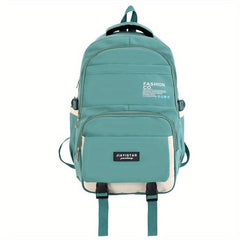 Contrast Large Capacity Student Schoolbag High School Student Backpack