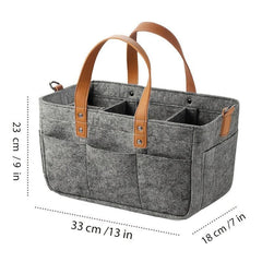 Portable Folding Toiletry Bag Hanging Basket Travel Storage Bag