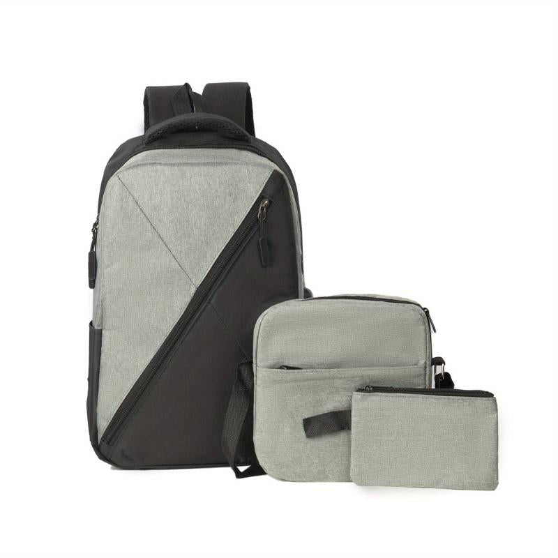 Casual Laptop Backpack with USB Charging