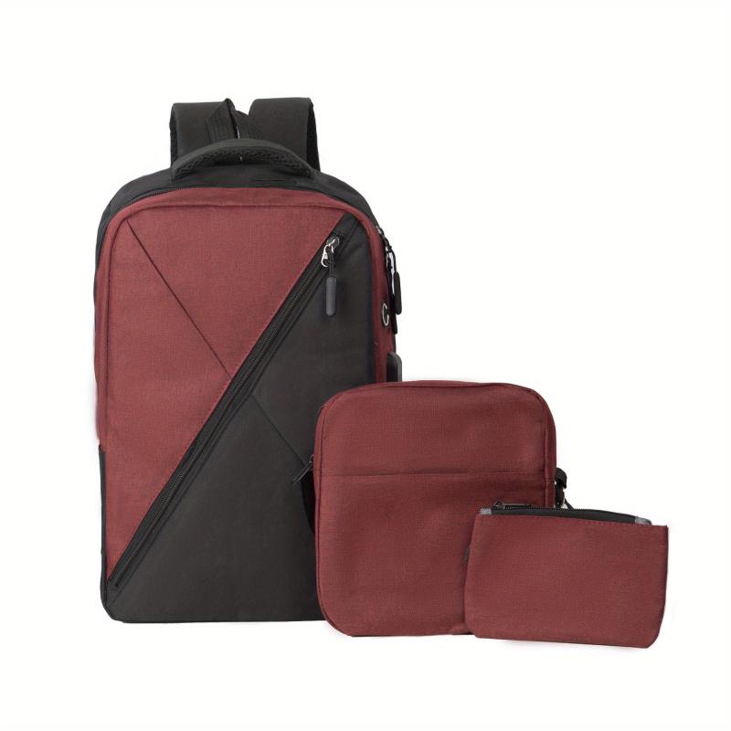 Casual Laptop Backpack with USB Charging