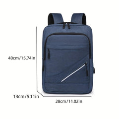Waterproof Shoulder Bag USB Computer Bag
