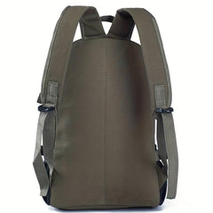 Men's Canvas Backpack Casual Travel Large Capacity Student School Bag