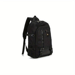 Men's Canvas Backpack Casual Travel Large Capacity Student School Bag