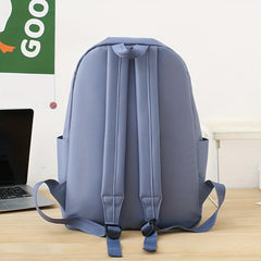 4pcs Large Capacity Casual Backpack Set for Students School Bag