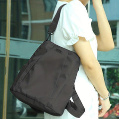 Fashionable Backpack Crossbody Bag Dual use Casual Bag For School Office