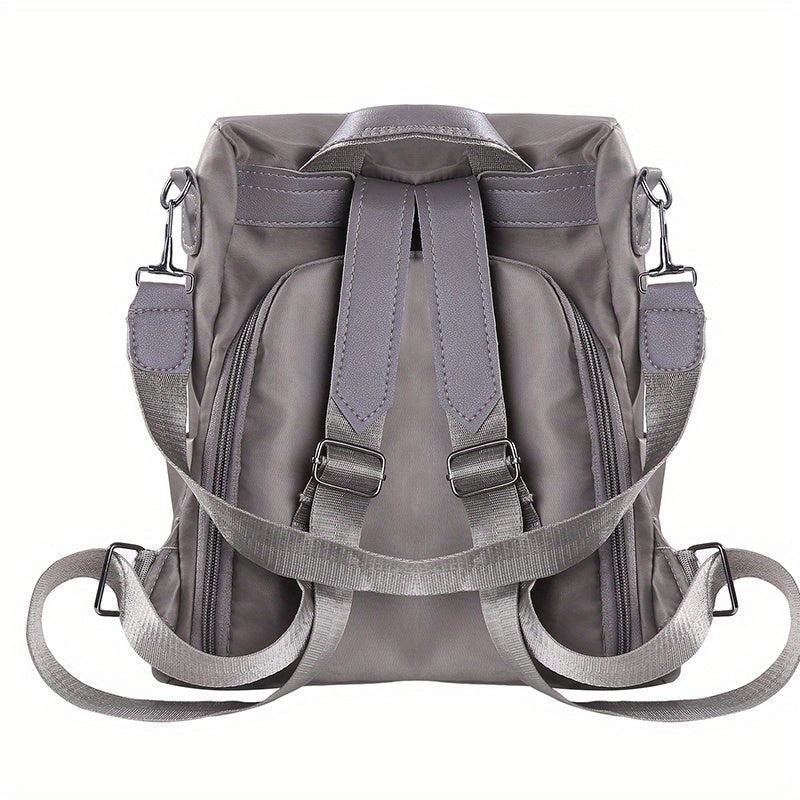 Fashionable Backpack Crossbody Bag Dual use Casual Bag For School Office
