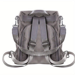 Fashionable Backpack Crossbody Bag Dual use Casual Bag For School Office