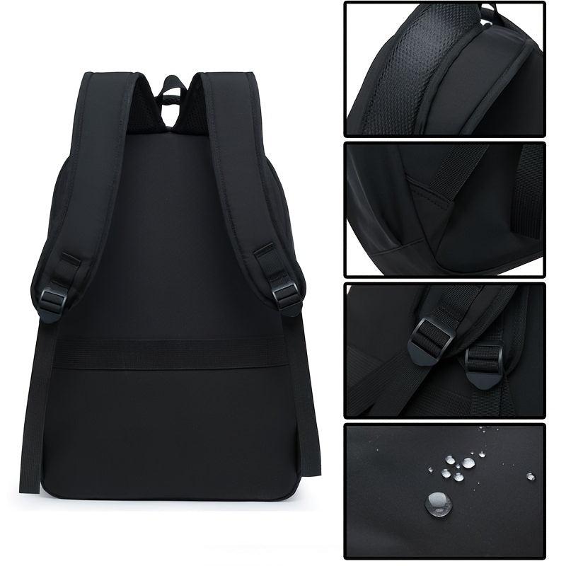 Business Trip Shoulder Bag Men's Casual Large Computer Backpack Oxford Cloth