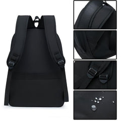 Business Trip Shoulder Bag Men's Casual Large Computer Backpack Oxford Cloth