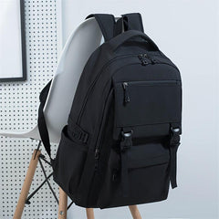 Business Trip Shoulder Bag Men's Casual Large Computer Backpack Oxford Cloth