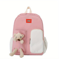 Backpack Middle School Student School Bag Large Capacity Casual Travel Bag
